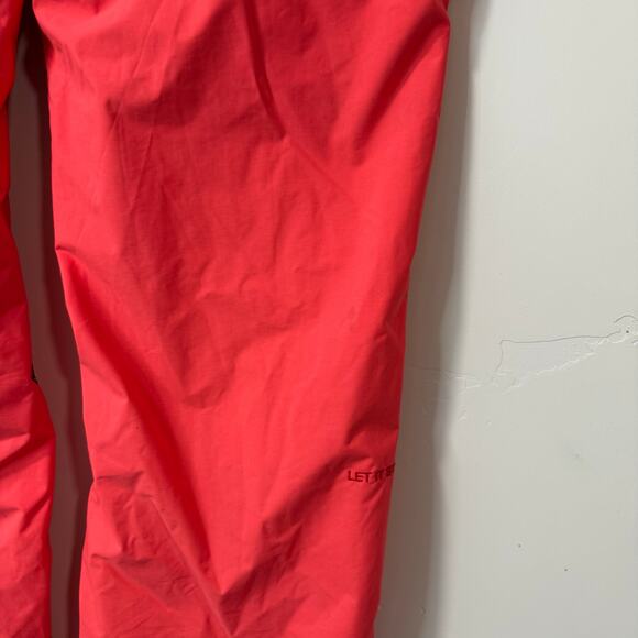 Volcom Women's Logic Snow Pants Bright Coral Large - Picture 3 of 11
